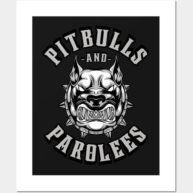 Pitbulls And Parolees Wall Art by FullOnNostalgia